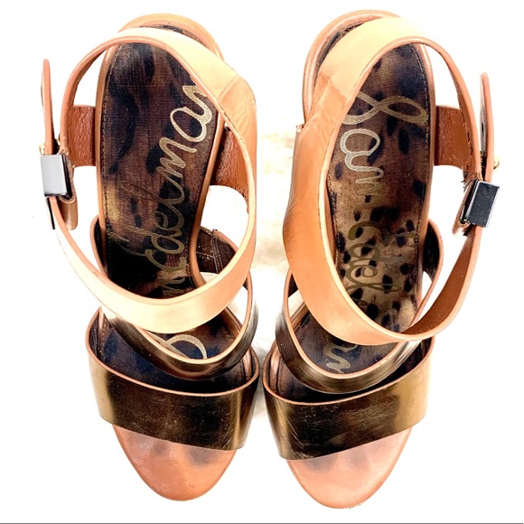 Sam Edelman Yelena Chunky Leather Strapped Sandal - Picture 7 of 10